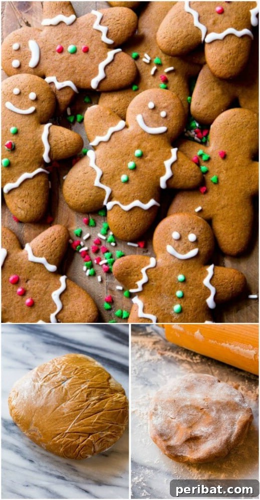 Holiday Cookie Bliss: Sweet Recipes for a Joyful Season 34 Traditional Gingerbread Men Cookies