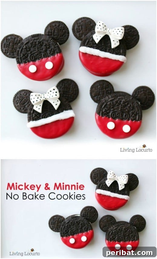 Holiday Cookie Bliss: Sweet Recipes for a Joyful Season 43 Mickey Mouse Oreo Cookies