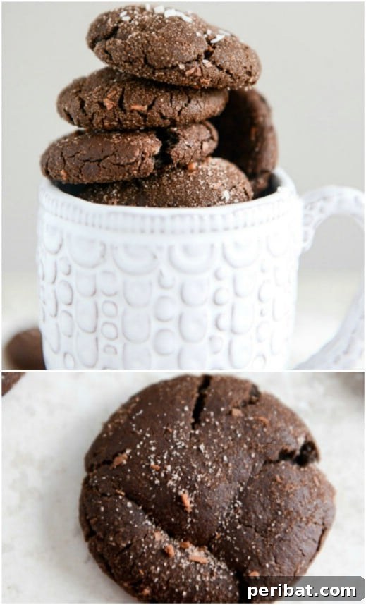 Holiday Cookie Bliss: Sweet Recipes for a Joyful Season 44 Mocha Coconut Crinkle Christmas Cookies
