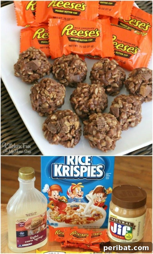 Holiday Cookie Bliss: Sweet Recipes for a Joyful Season 45 No Bake Reese’s Krispies Cookies