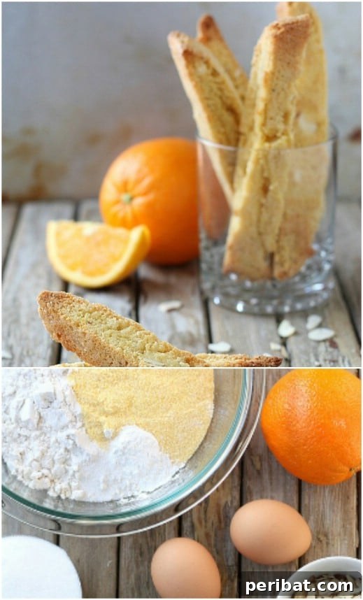 Holiday Cookie Bliss: Sweet Recipes for a Joyful Season 46 Homemade Orange Almond Biscotti