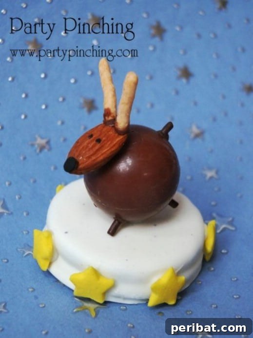 Holiday Cookie Bliss: Sweet Recipes for a Joyful Season 48 White Chocolate Oreo Reindeer Cookies