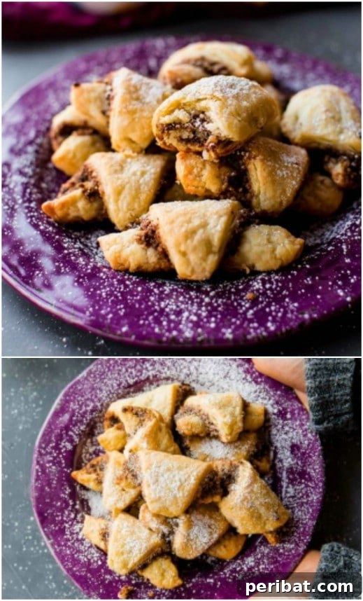 Holiday Cookie Bliss: Sweet Recipes for a Joyful Season 59 Homemade Rugelach Cookies
