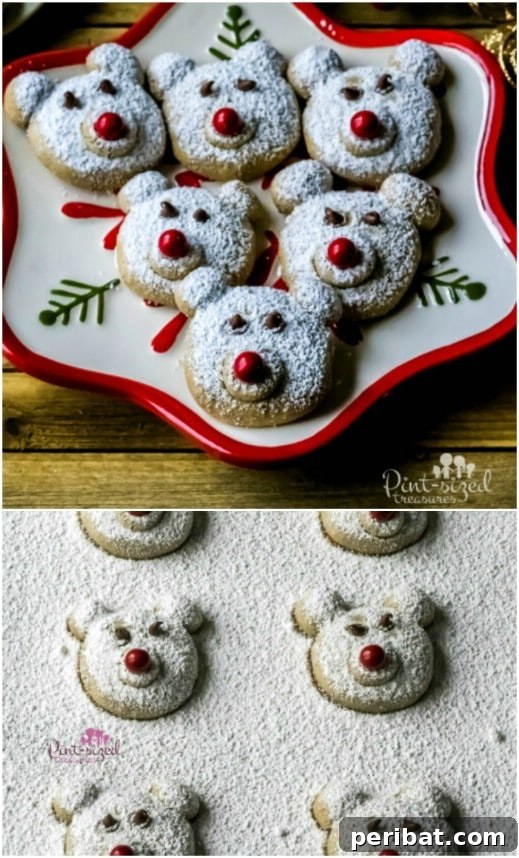 Holiday Cookie Bliss: Sweet Recipes for a Joyful Season 64 Spiced Polar Bear Christmas Cookies