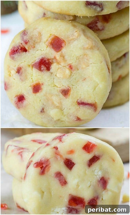 Holiday Cookie Bliss: Sweet Recipes for a Joyful Season 70 White Chocolate Strawberry Cookies