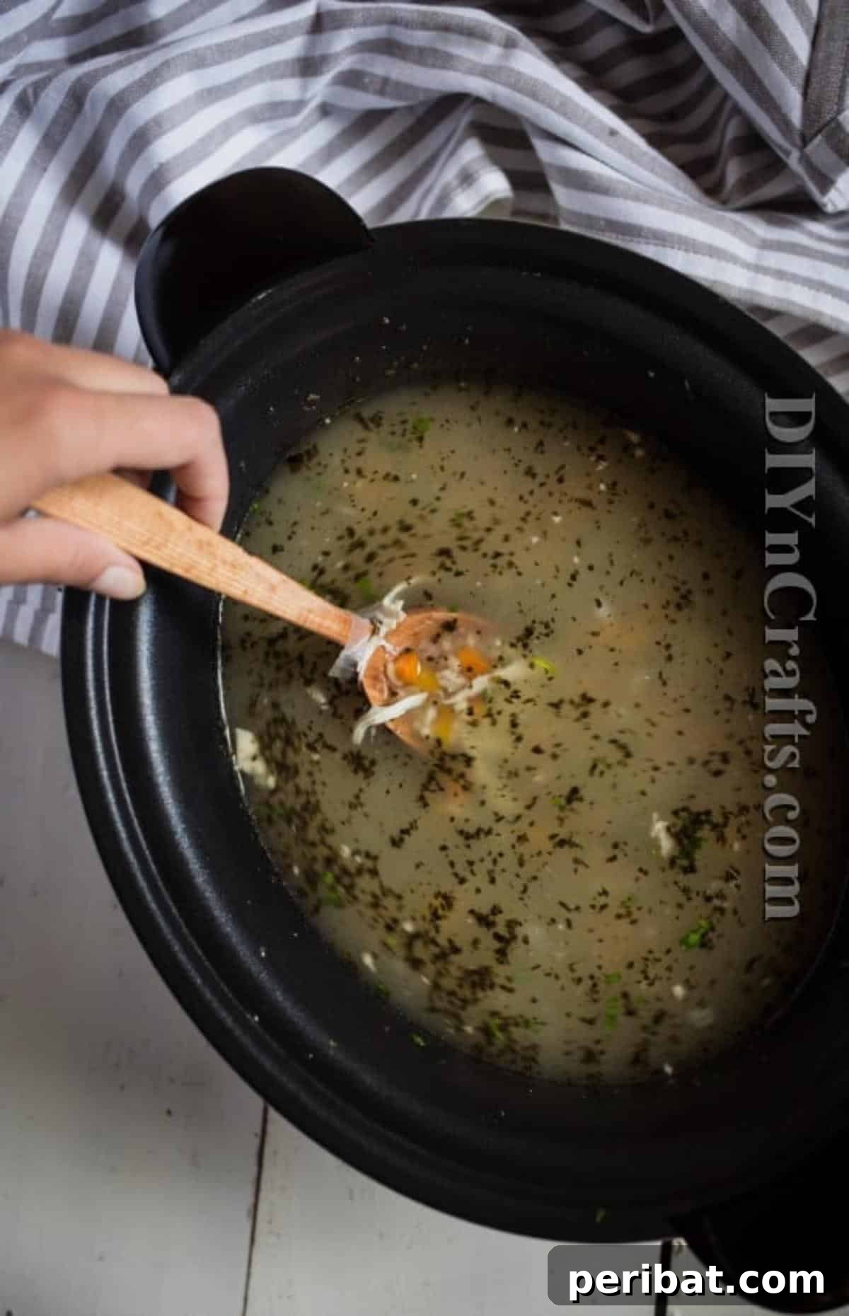 The Slow Cooker Italian Wedding Soup Recipe Olive Garden Wishes They Had 5 The rich broth and parsley blend perfectly with the soup ingredients for a tasty meal
