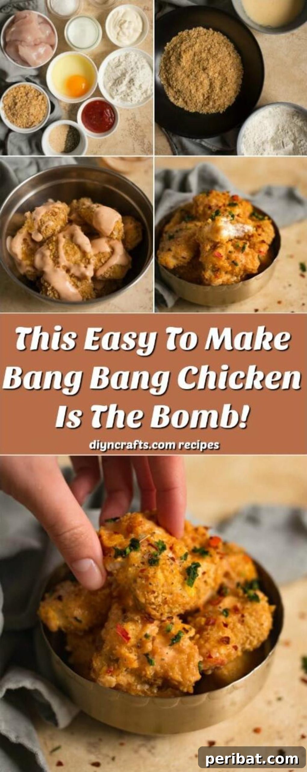Your New Favorite Easy Bang Bang Chicken Recipe 2 This Easy To Make Bang Bang Chicken Is The Bomb!
