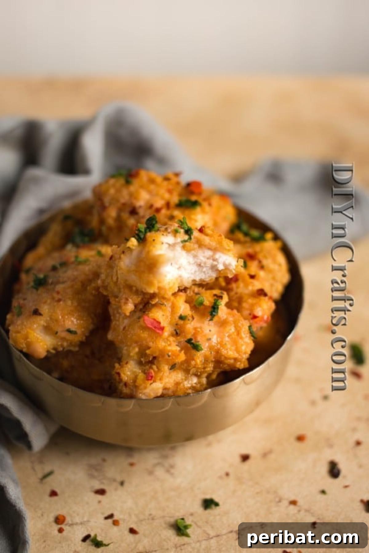 Your New Favorite Easy Bang Bang Chicken Recipe 8 Finished Bang Bang Chicken, perfectly crispy and saucy