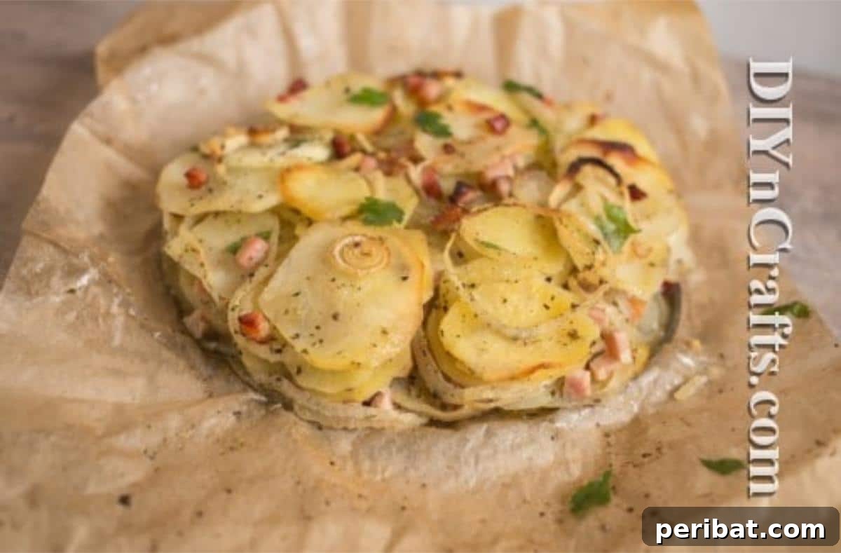 Finished potato cake recipe