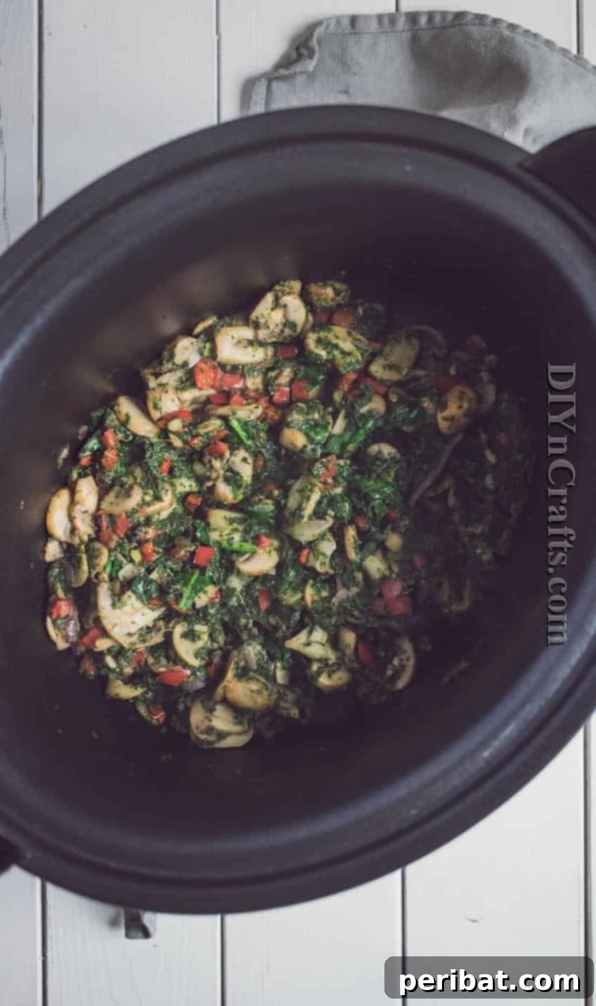One-Pot Slow Cooker Pasta Your Ultimate Weeknight Win 4 Layer the ingredients in the crock pot to cook