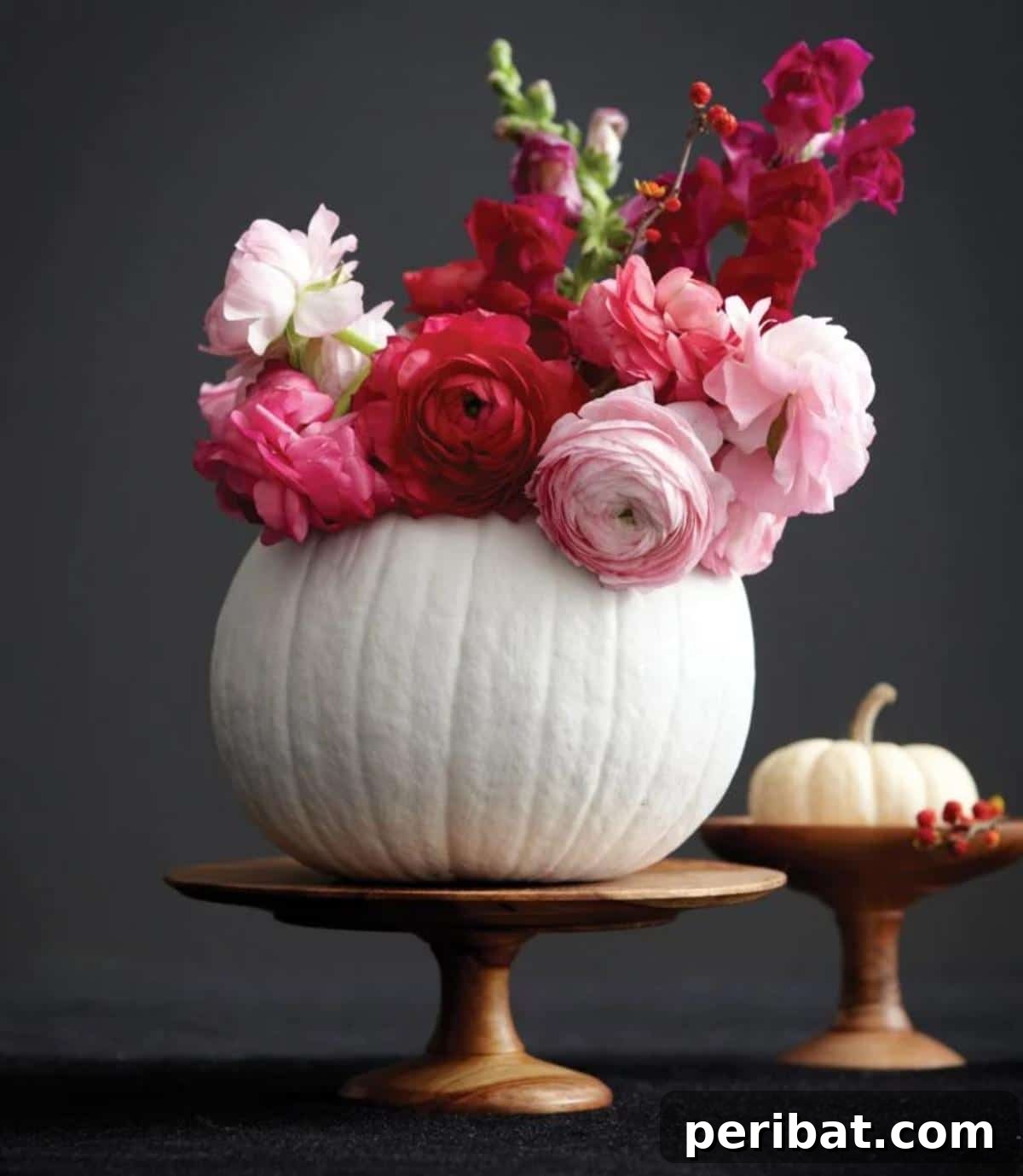 40 Spooktacularly Simple DIY Halloween Decorations 39 DIY Painted Mini-Pumpkins for indoor and outdoor fall decor