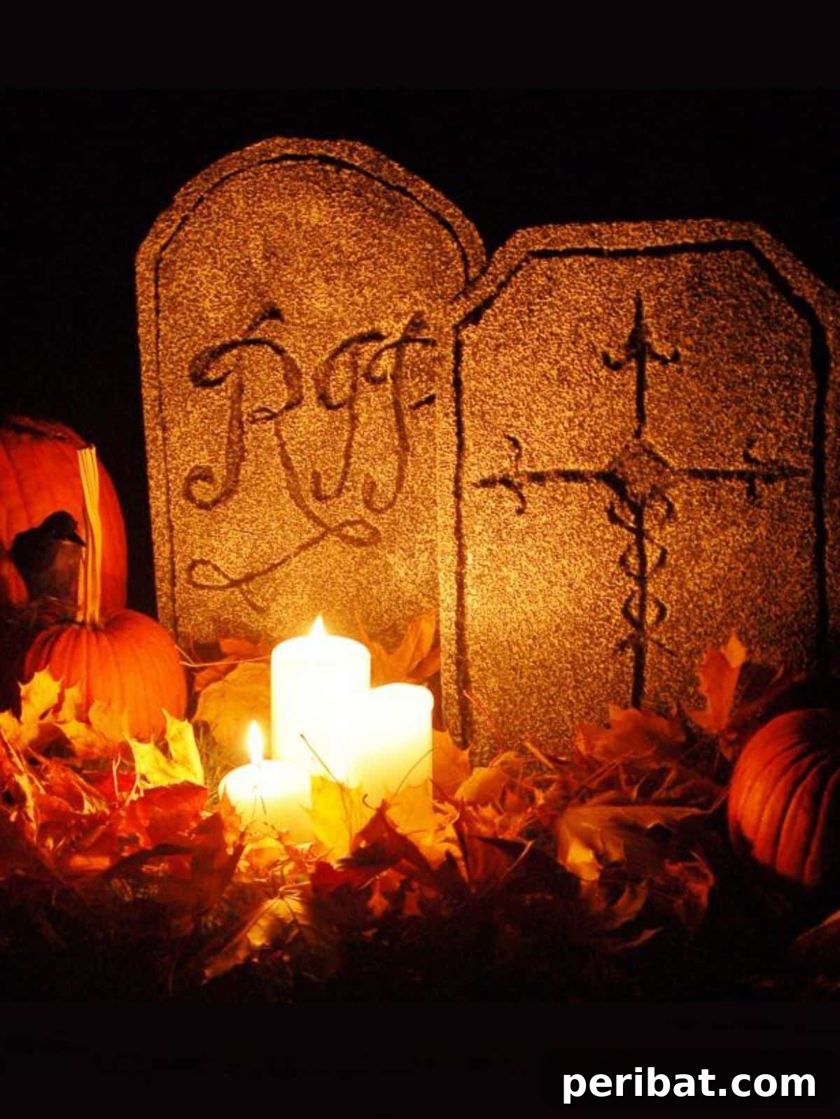 40 Spooktacularly Simple DIY Halloween Decorations 41 DIY Yard Tombstones for an outdoor Halloween graveyard