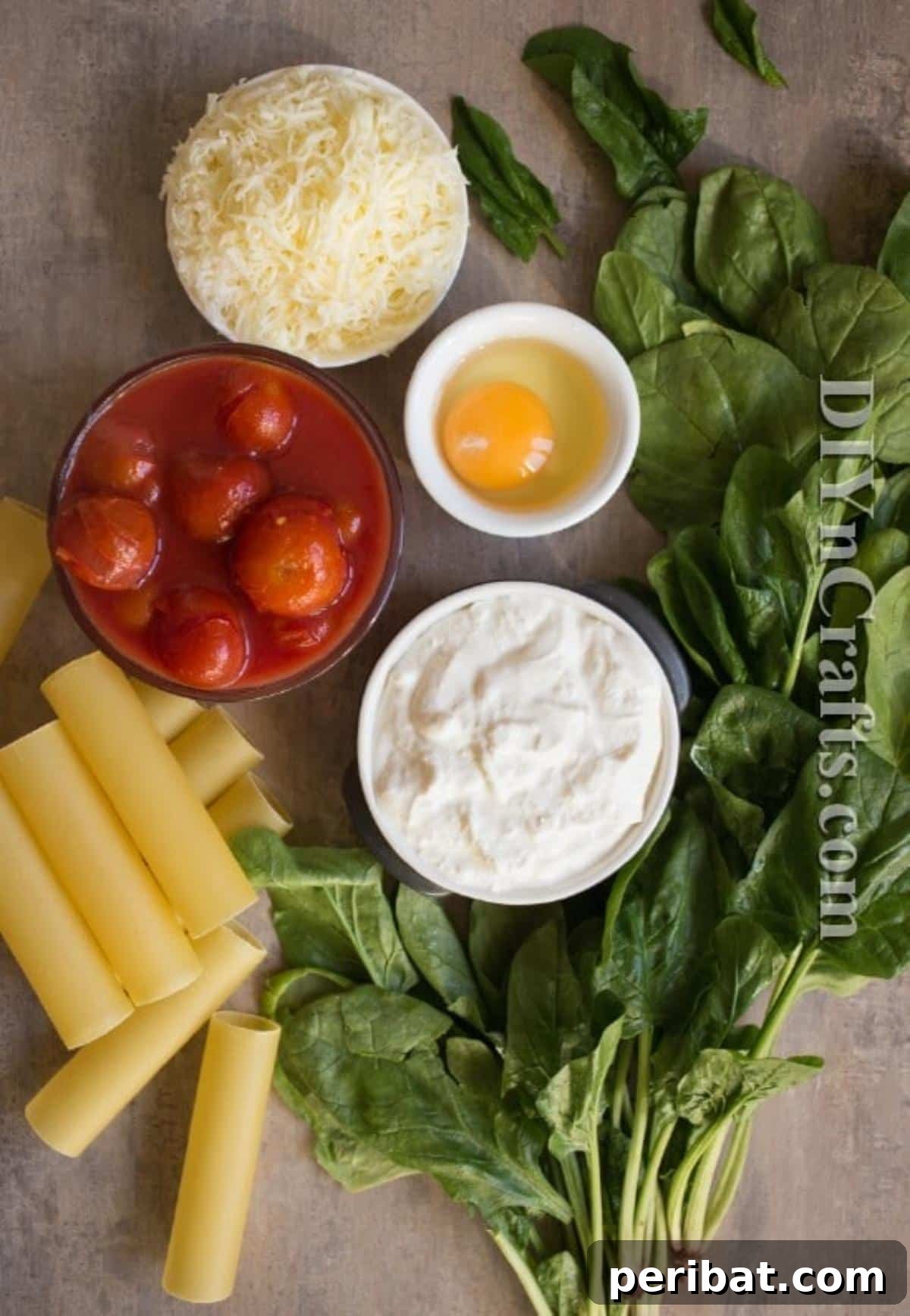 Lazy Cannelloni: Your Easy Answer to Italian Cravings 3 Ricotta cheese, tomatoes and cannelloni create the perfect Italian meal base