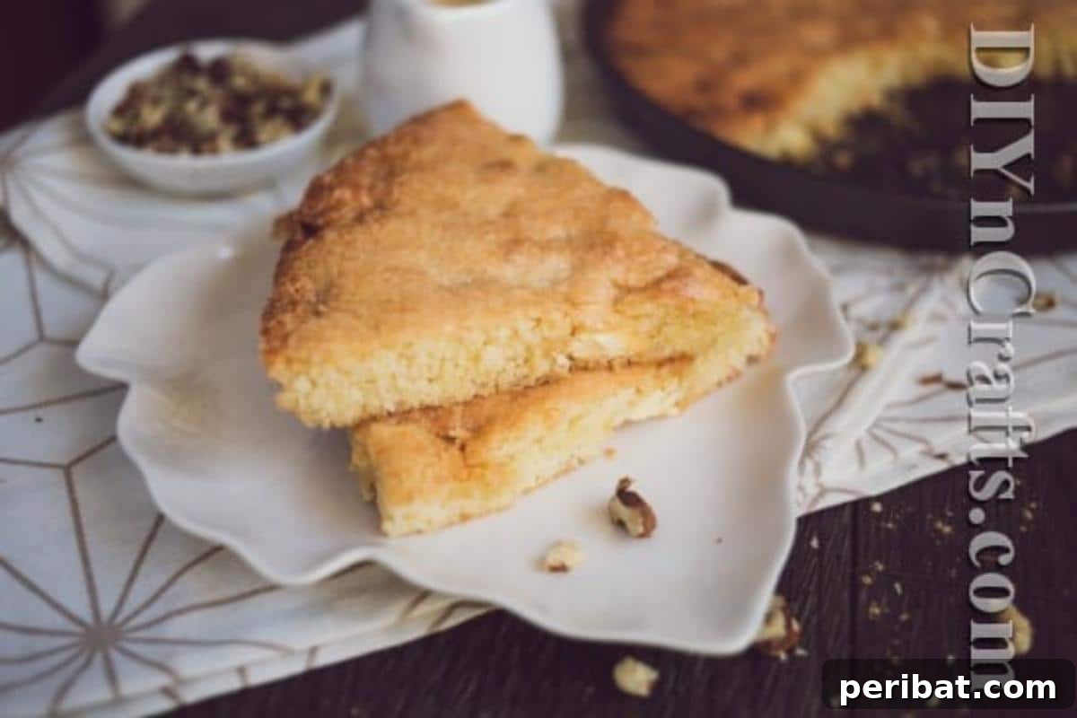 Your Family Will Fall For These Maple Cream Blondies 5 These golden brown blondies bake up perfectly, promising a delicious treat.