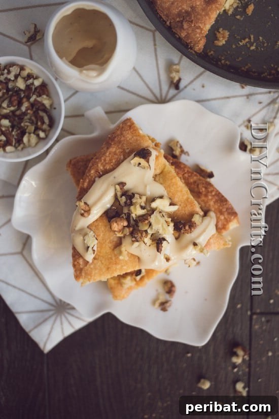 Your Family Will Fall For These Maple Cream Blondies 9 A beautifully presented Maple Cream Blondie, ready to share.