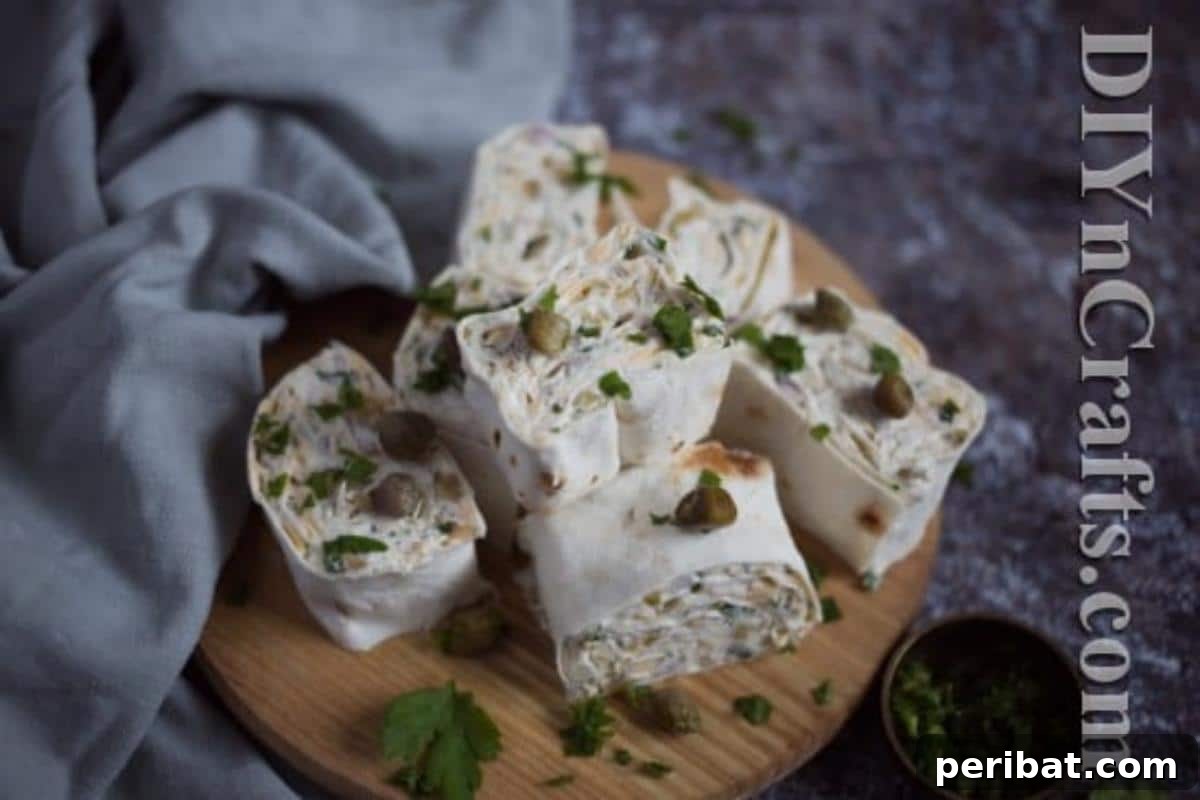 Serving platter of delicious cheese pinwheels, perfect for any occasion