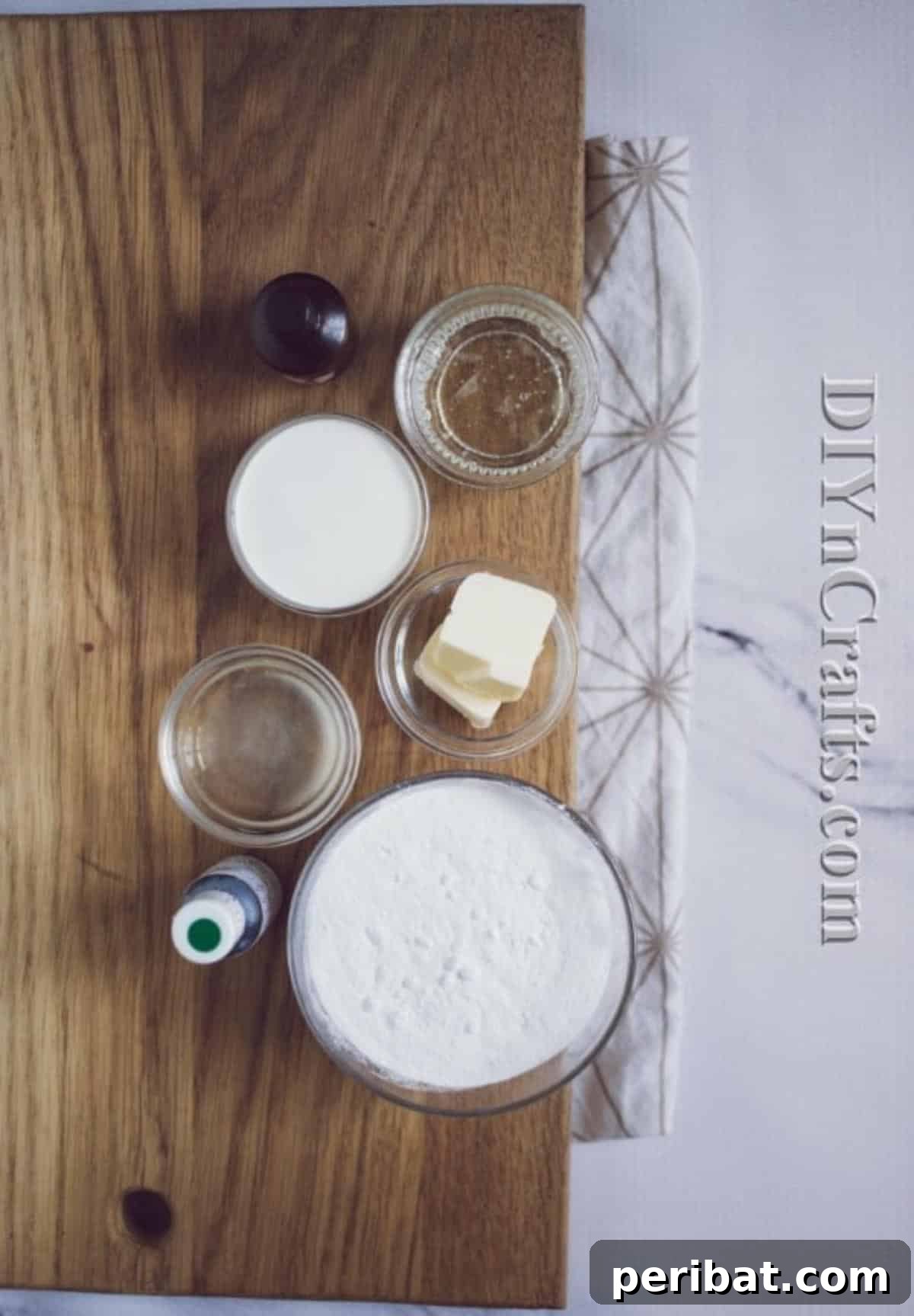 Homemade Peppermint Patties The Ultimate Christmas Sweet Treat 3 Start with butter, cream, corn syrup and powdered sugar for the peppermint patty base