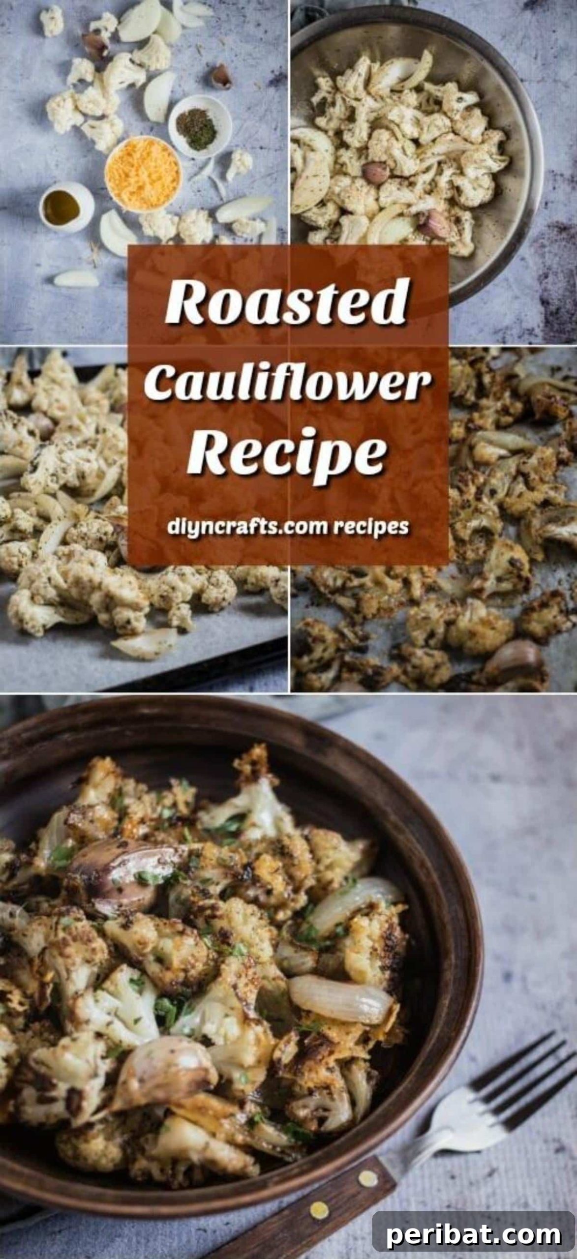 Easy and Healthy Roasted Cauliflower Side Dish 2 Roasted Cauliflower Is An Easy To Make Healthy Side Dish Option