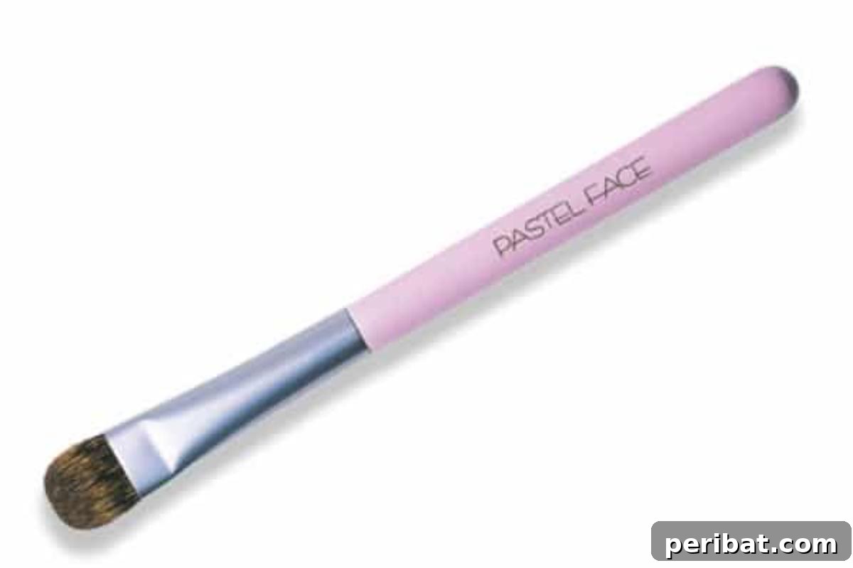 A makeup brush.