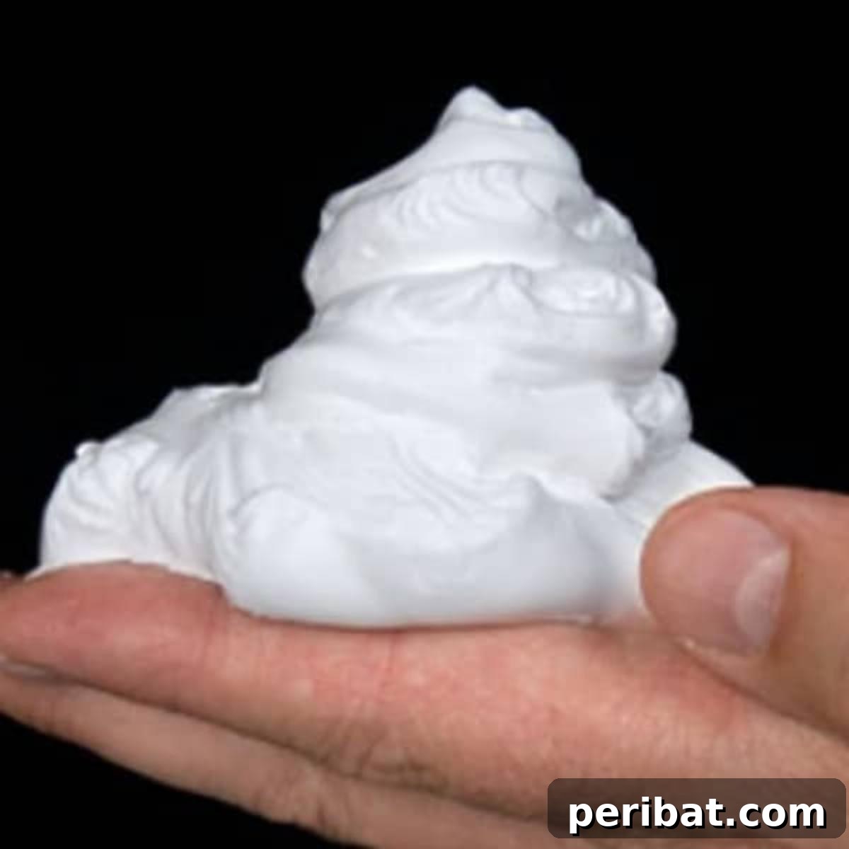 Shaving cream.