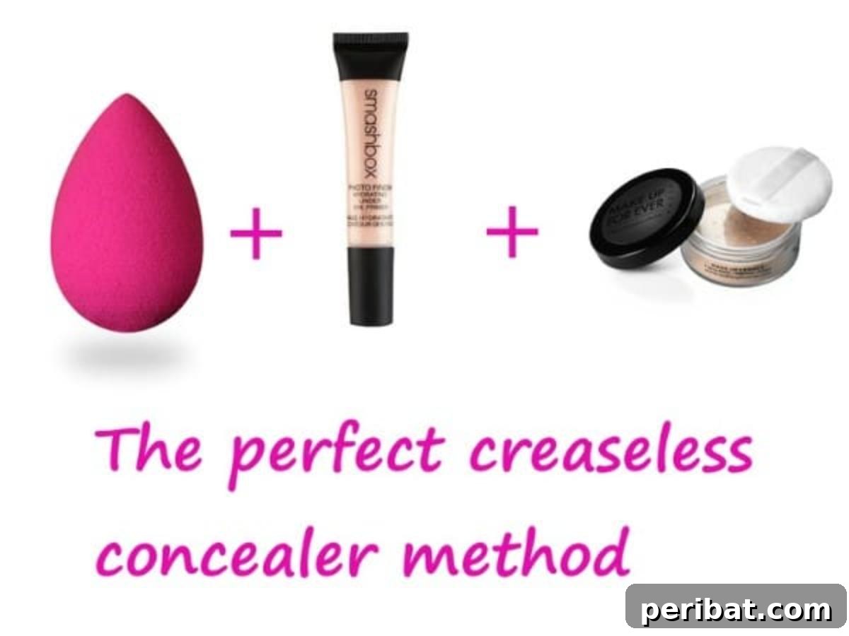 Keep Under Eye Concealer from Creasing ingredients.