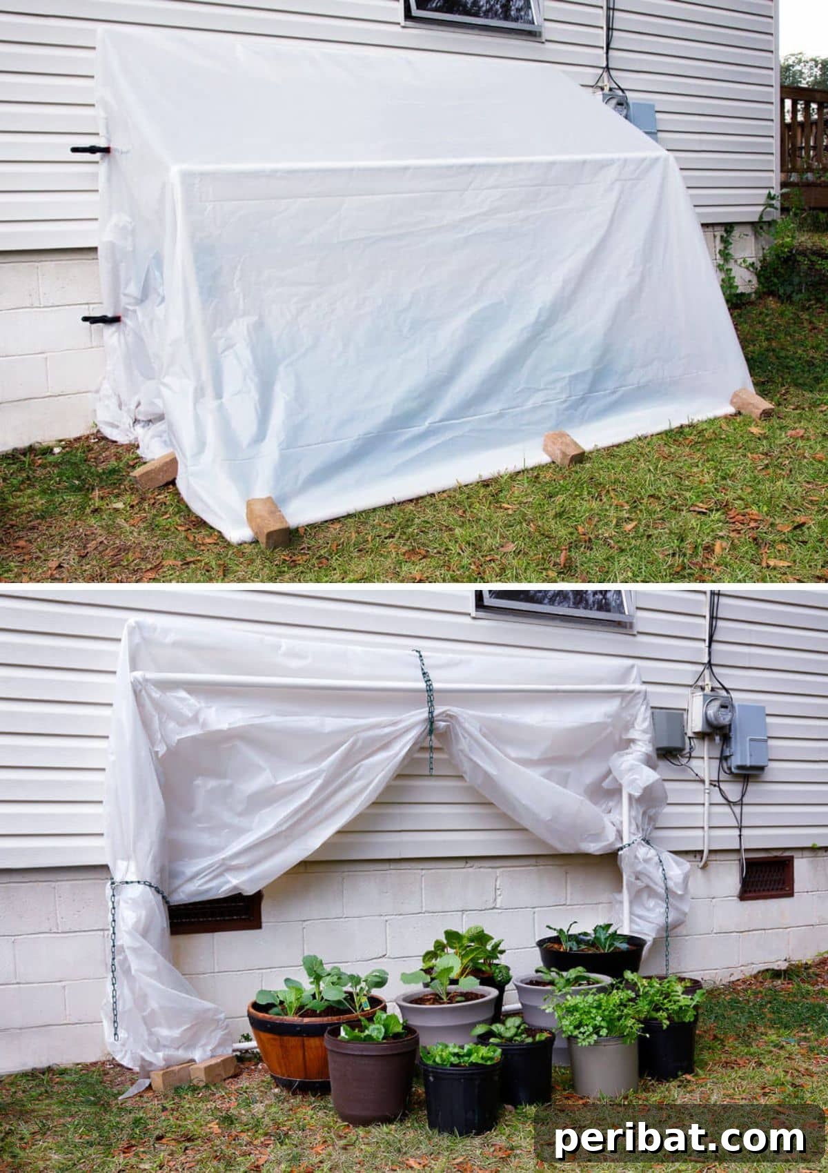 Fast And Easy Fold Down Greenhouse