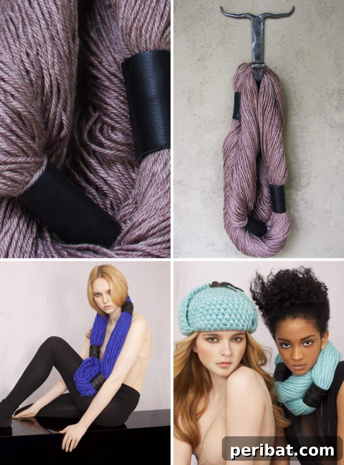 Cozy & Chic: Effortless DIY Scarves for Winter 17 Cute DIY No Knit Yarn Scarf