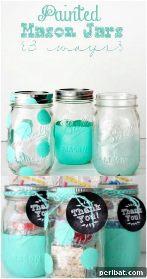 DIY Decorative Mason Jars