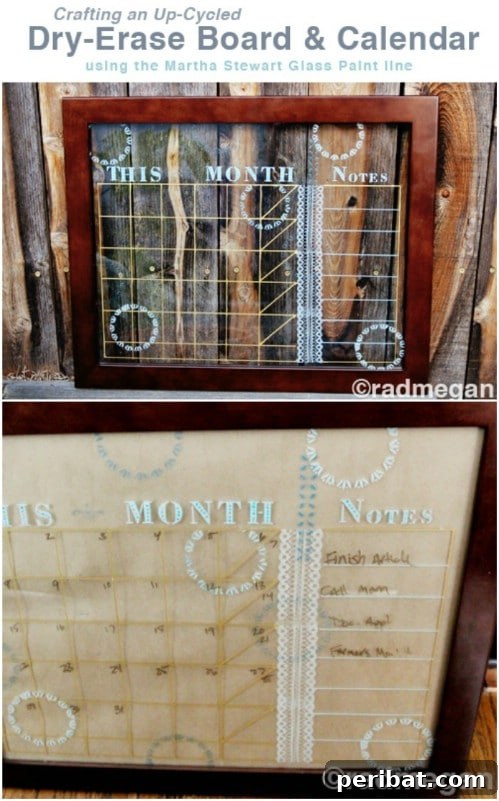 Dry Erase Board And Calendar