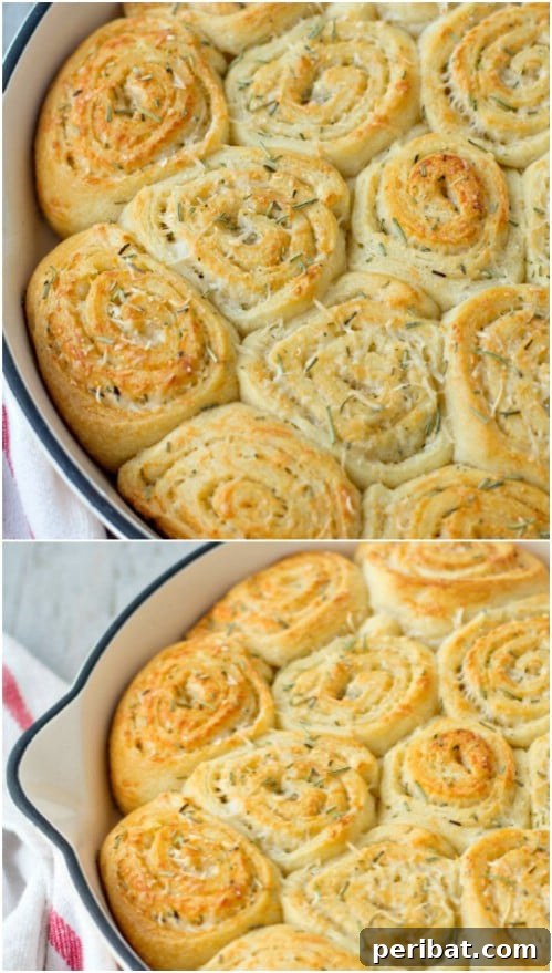 25 Festive Christmas Sides for Your Holiday Table 20 Rosemary And Parmesan Dinner Rolls