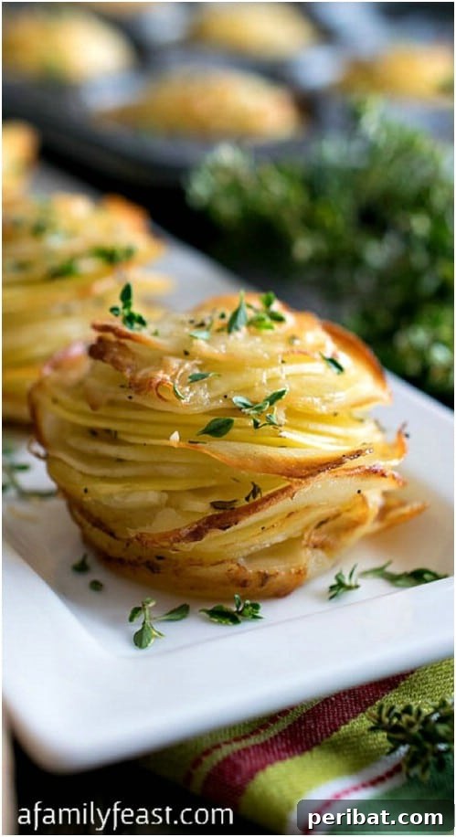 25 Festive Christmas Sides for Your Holiday Table 4 Asiago Potato Stacks