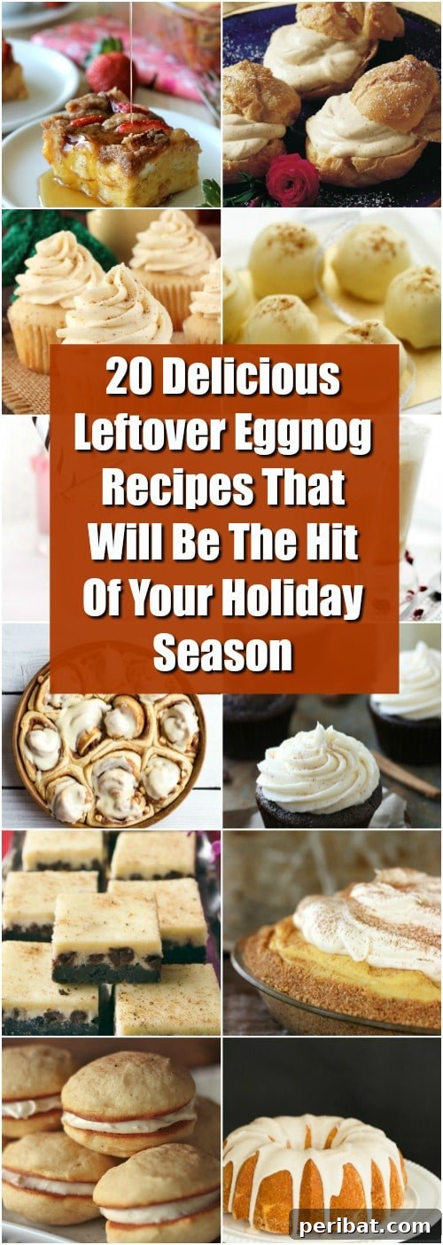 Eggnog's Encore: Recipes to Keep the Holiday Cheer Going 2 Delicious Eggnog Dessert Recipes for the Holidays