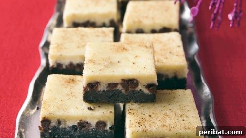 Eggnog's Encore: Recipes to Keep the Holiday Cheer Going 20 Easy Chocolate Eggnog Cheesecake Bars for Holiday Parties