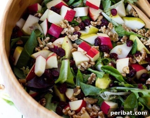 Cranberry Orange Vinaigrette Salad