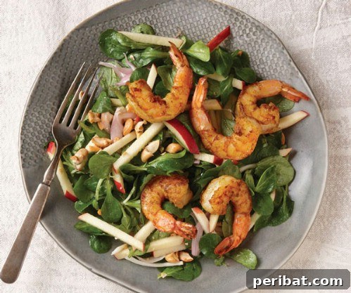 Winter Shrimp Salad With Apples