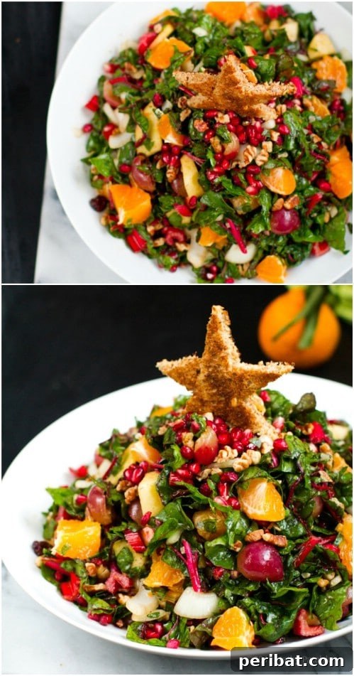 Pomegranate, Pecan and Chard Salad