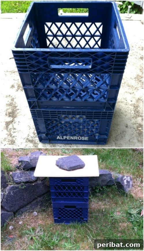 Easy Weekend Compost Bins You Can Build on a Budget 18 Ingenious and very simple compost bin made from repurposed milk crates.