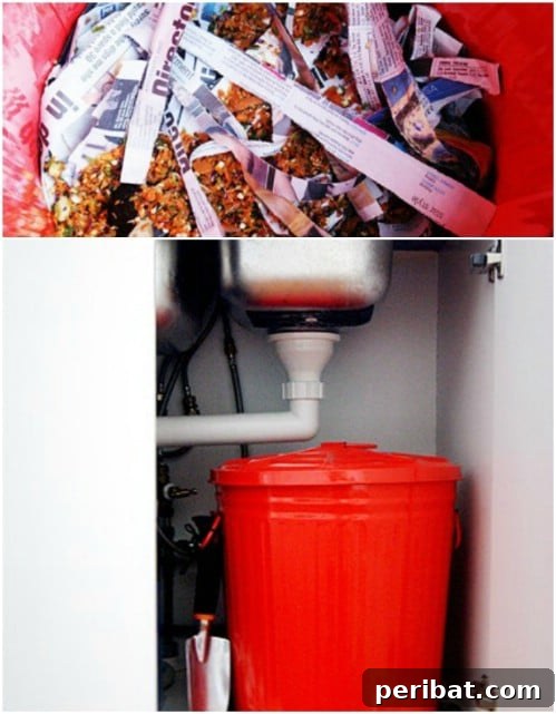 Easy Weekend Compost Bins You Can Build on a Budget 24 Indoor compost bin designed to be odor-free, using a plastic container.