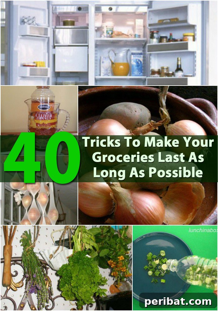 40 DIY Tricks To Make Your Groceries Last As Long As Possible