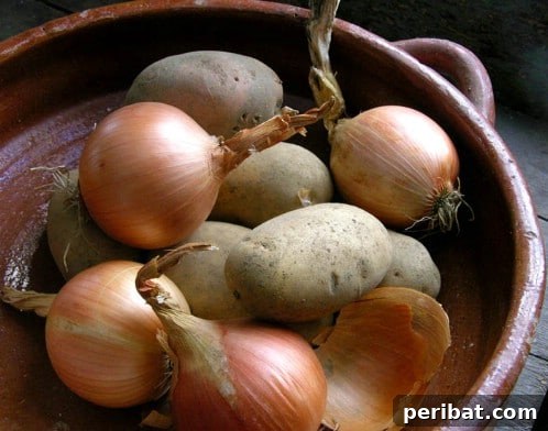 Store Onions and Potatoes in Separate Places - 40 DIY Tricks To Make Your Groceries Last As Long As Possible