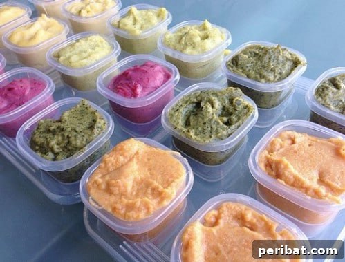 Apple, Carrot And Sweet Potato Baby Food