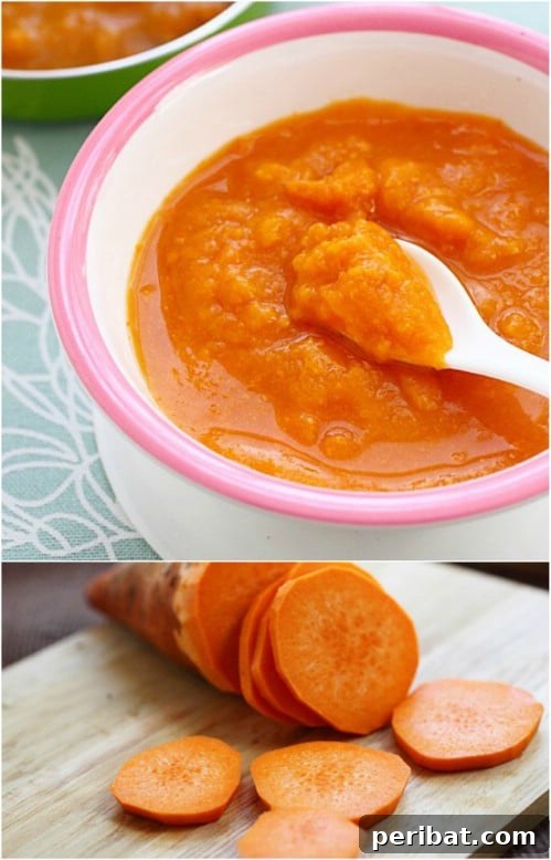 Easy Sweet Potato Puree