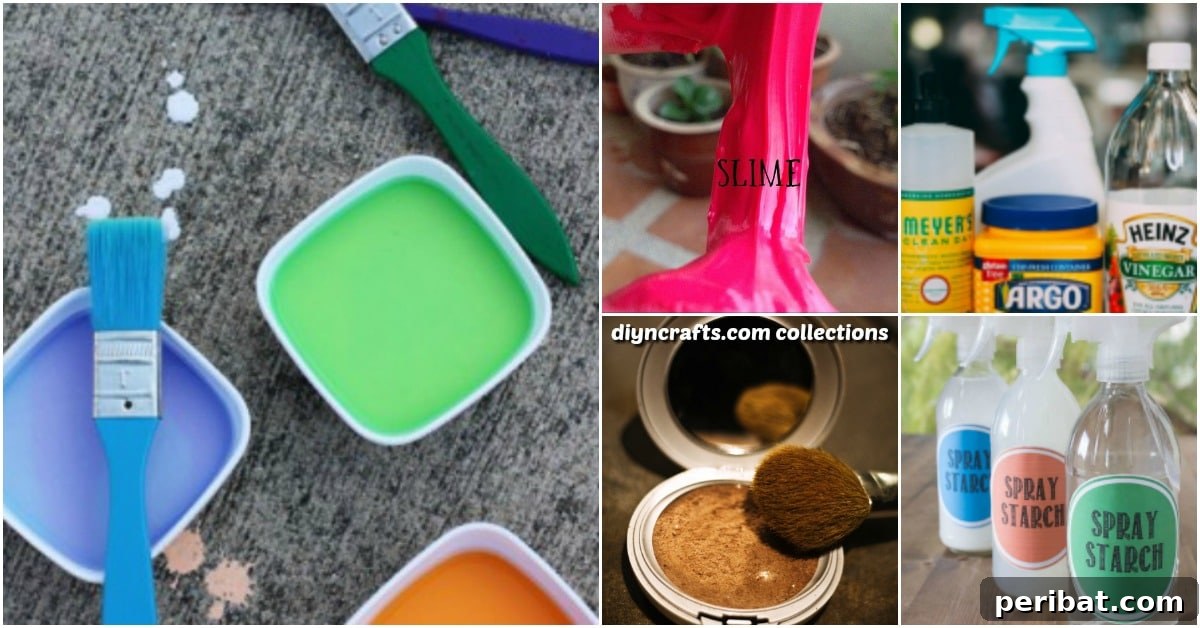 Cornstarch applications beyond the kitchen