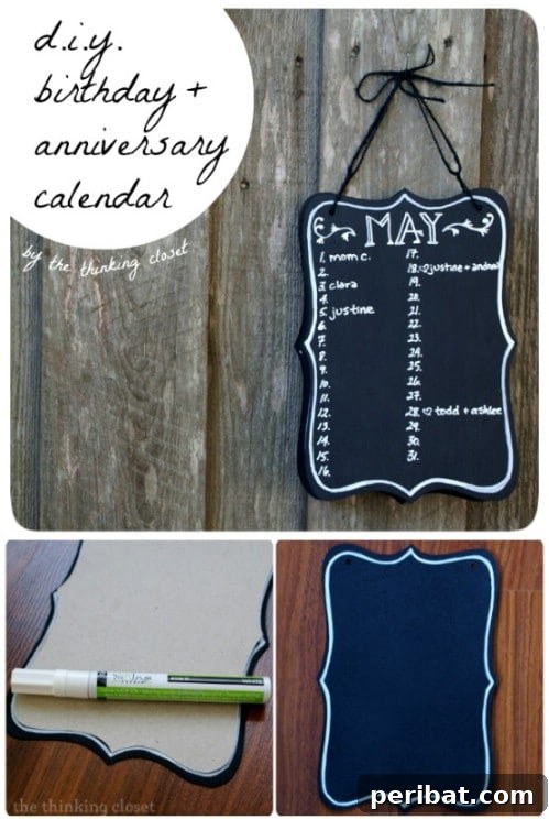 40 Life Changing Spray Paint Transformations 32 DIY Birthday And Anniversary Calendar