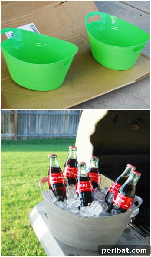 40 Life Changing Spray Paint Transformations 5 Not So Metal Galvanized Tub