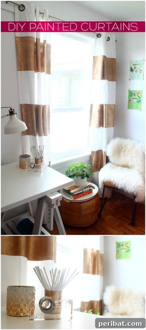 40 Life Changing Spray Paint Transformations 41 Curtains
