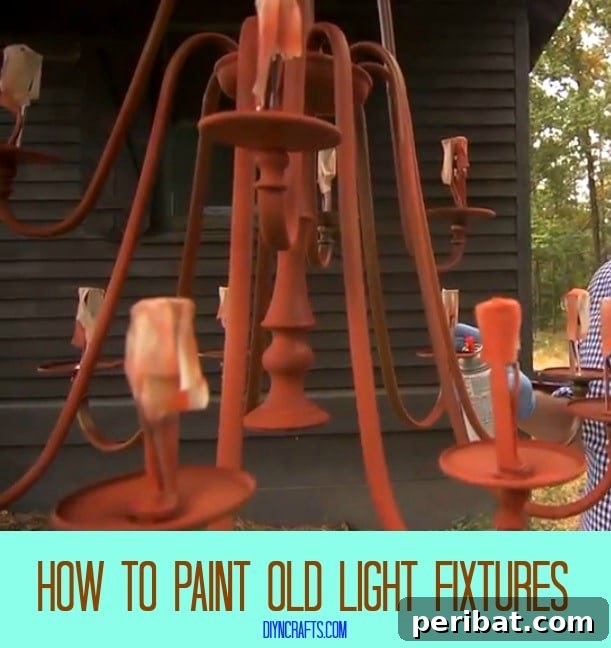 40 Life Changing Spray Paint Transformations 43 How to paint old light fixtures