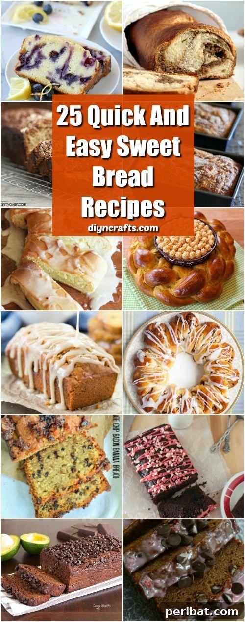 25 Quick And Easy Sweet Bread Recipes You’ll Want To Make