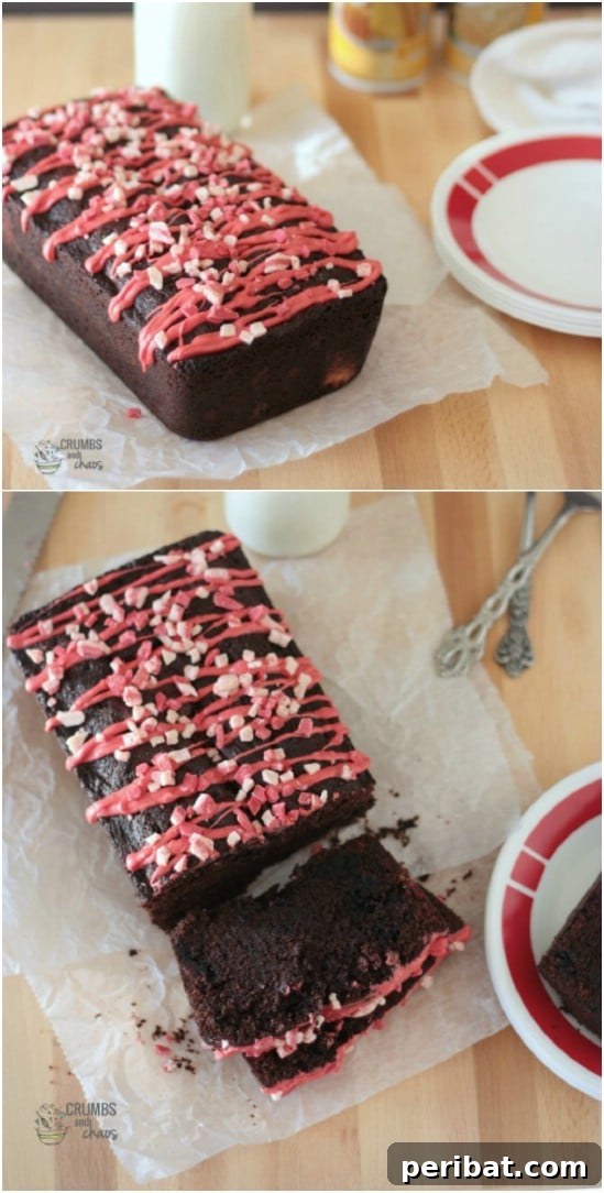 Chocolate Peppermint Bread