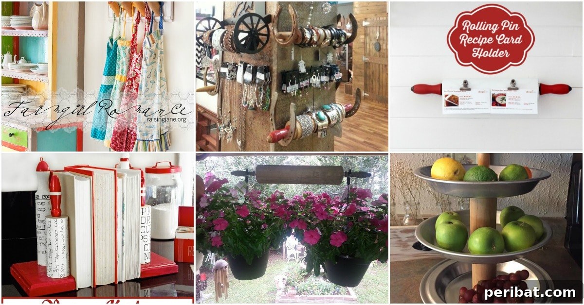 16 Inspiring Transformations for Old Rolling Pins 2 Creative Repurposing Ideas for Old Rolling Pins